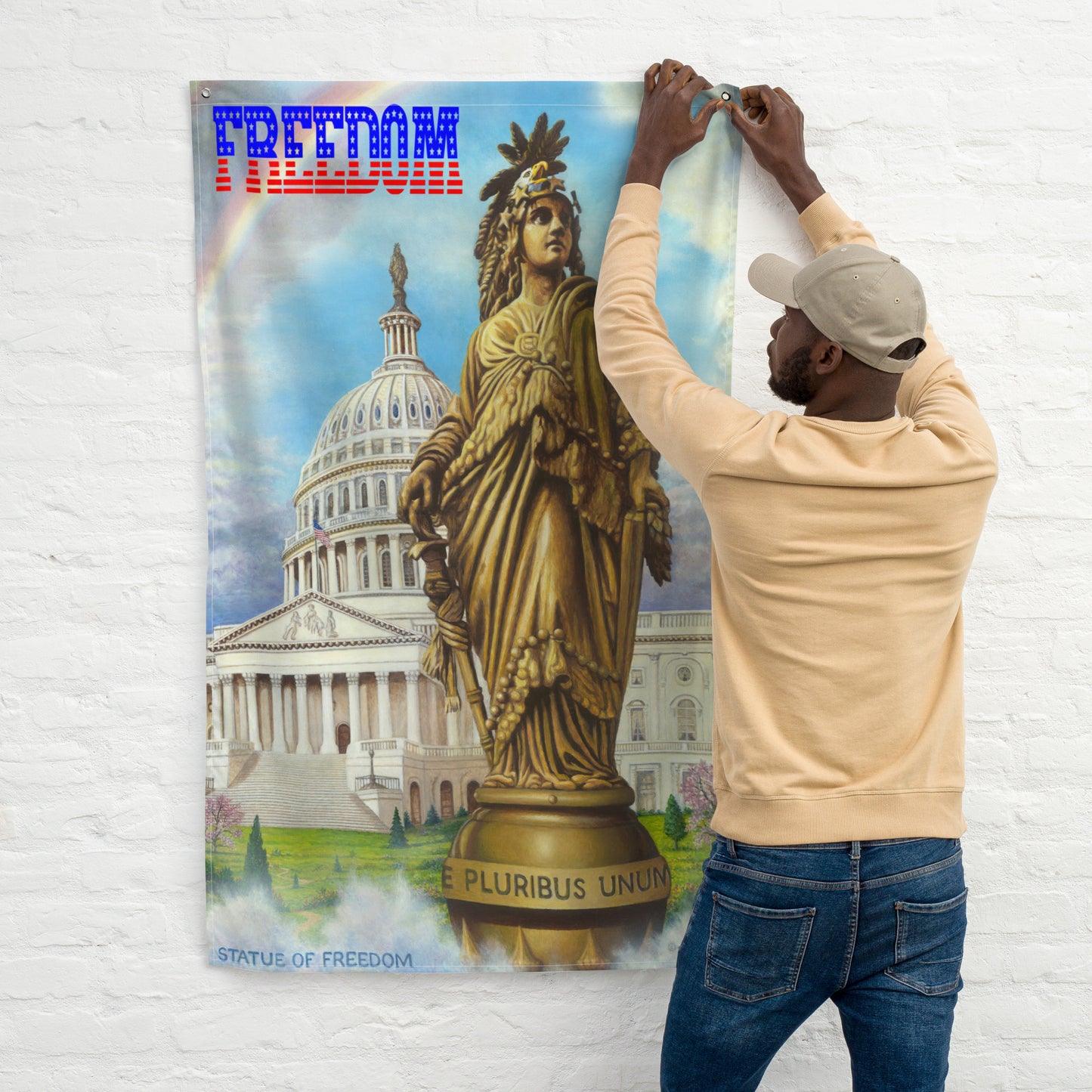 Freedom - Flag (Wall/Yard)