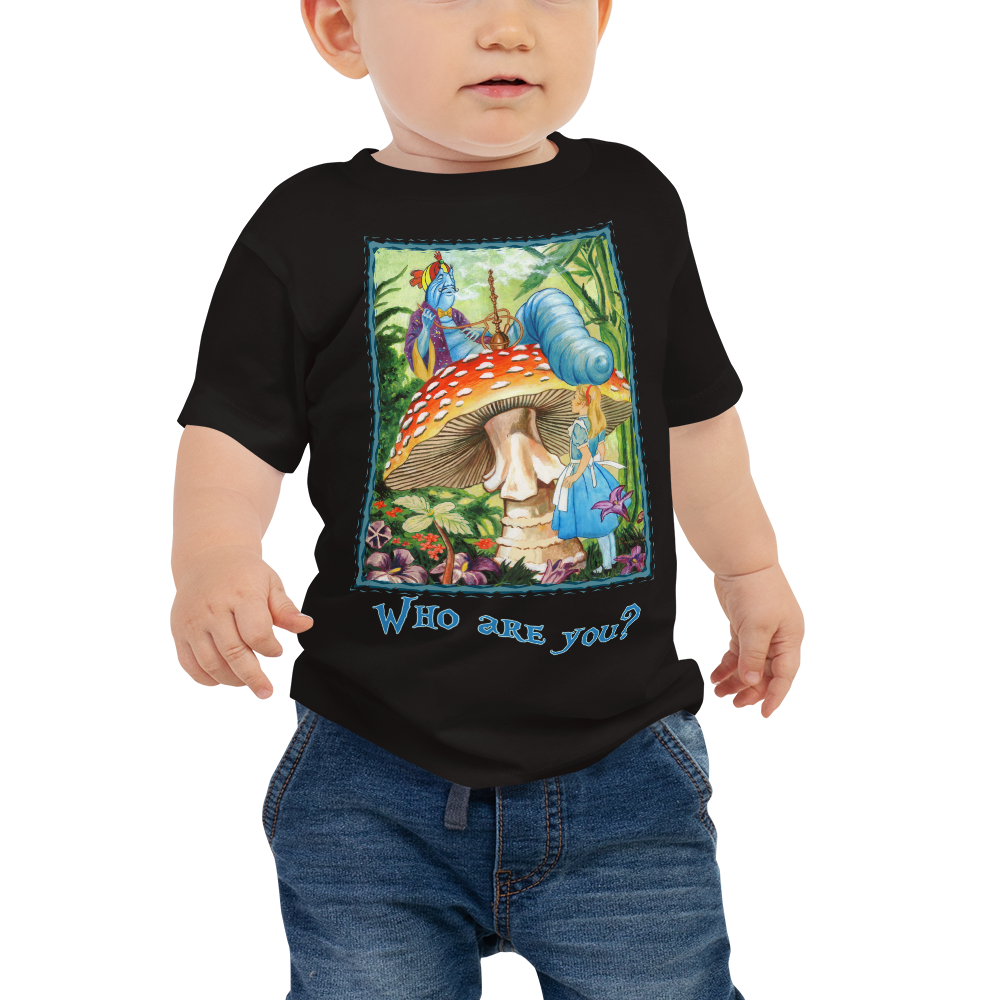 Alice & the Hookah-Smoking Character - Baby Jersey Short Sleeve Tee