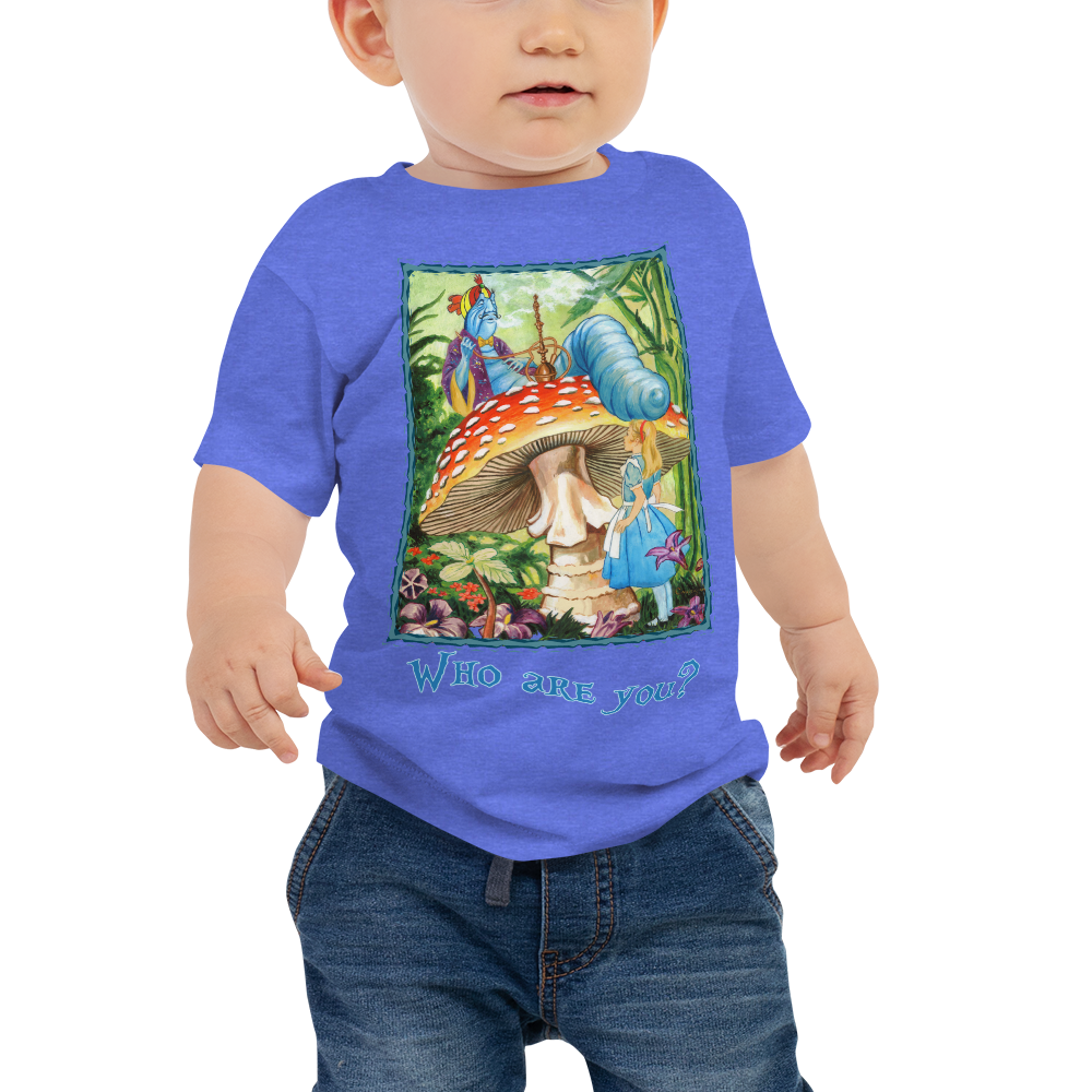 Alice & the Hookah-Smoking Character - Baby Jersey Short Sleeve Tee