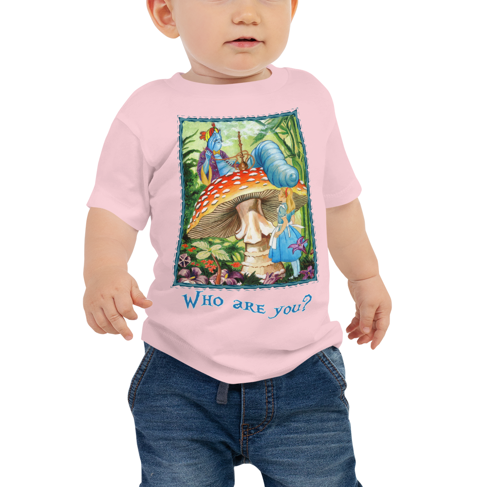 Alice & the Hookah-Smoking Character - Baby Jersey Short Sleeve Tee