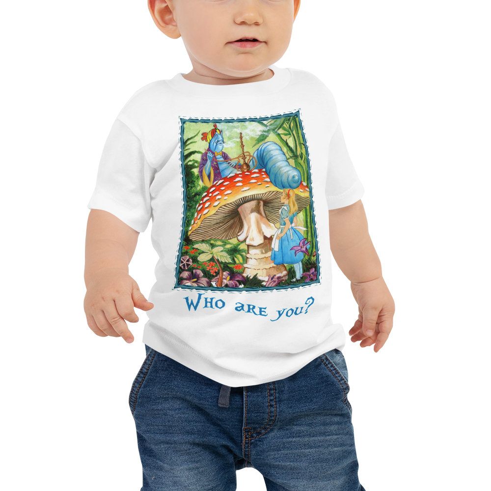 Alice & the Hookah-Smoking Character - Baby Jersey Short Sleeve Tee