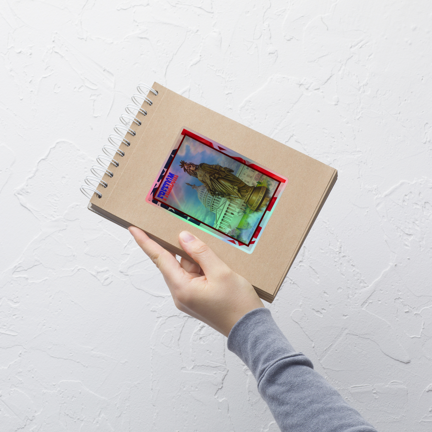 Freedom - Holographic Stickers