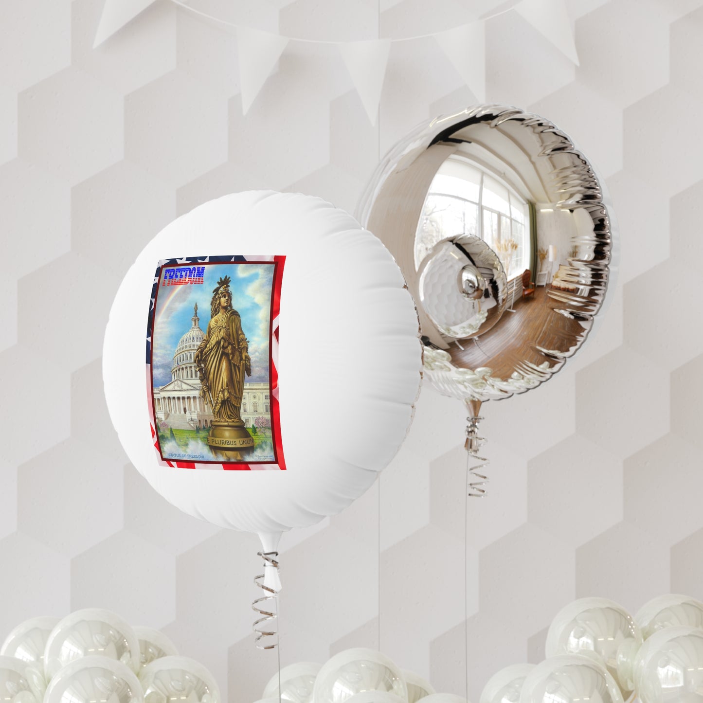 Freedom - Mylar Helium Balloon